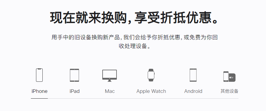 中原苹果手机维修分享iPhone以旧换新的去处 