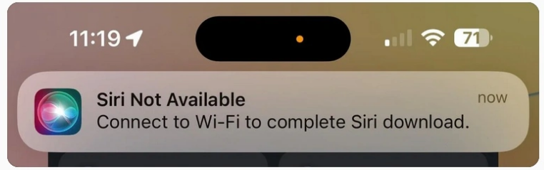 中原苹果手机维修分享iOS 18.1 Beta 后你的 Siri 能正常使用吗 